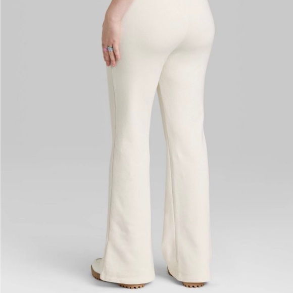 Women's High-Rise Wide Leg French Terry Sweatpants - Wild Fable™ - Picture 3 of 4